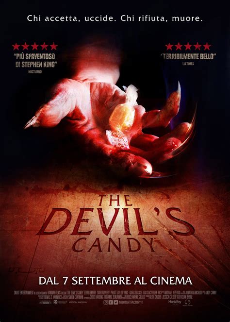 The Devil’s Candy (Horror Channel). This is another movie that shines brightest in writing and characterization: the plot moves between Jesse’s descent into madness and it’s affecting his family, and Ray’s dark deeds, sharing in Jesse’s mania.It’s left vague if these characters are literally possessed or if it’s meant to be more symbolic, but …